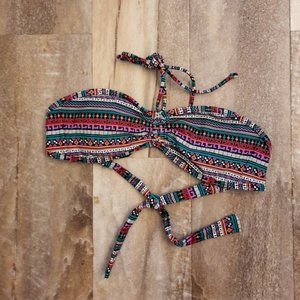 Kina Funky Halter Bikini Top size Small